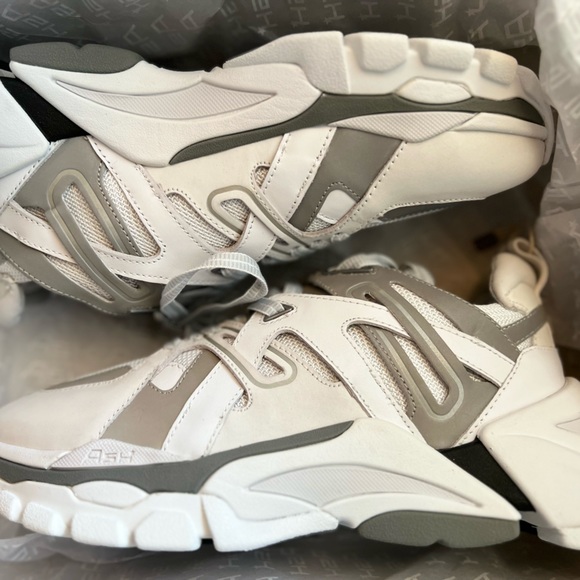 ASH FLASH SNEAKERS WHITE/SILVER - Picture 7 of 8